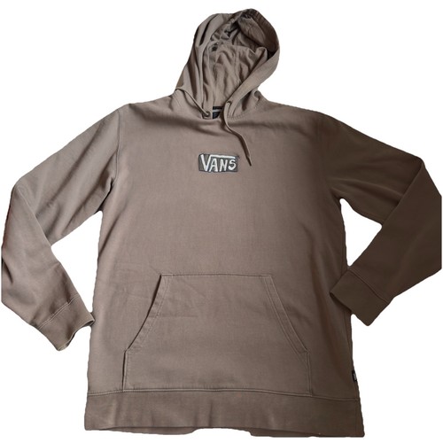Vans Seasonal Color Vintage Wash Pullover Hoodie Large Brown - Picture 1 of 9