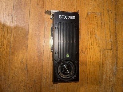 NVIDIA GeForce GTX 760 2GB GDDR5 GPU Video Card Used