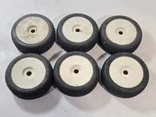 Pro-Line Racing #9025 Bow Ties 17mm Hex, 6 tires and wheels 2xM3 and 4xM2 