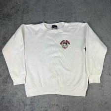 VTG Betty Boop Inkwell Sweatshirt Unisex USA Made Ralph Marlin 1993 White Large