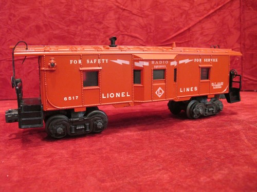 c7 POSTWAR Lionel # 6517 Illuminated Bay Window Caboose~TESTED AND WORKS - Picture 4 of 15