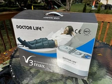 DOCTOR LIFE V3 Max Air Compression Leg Massager Circulation Size 2XL