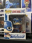 Funko Pop! #137 Marvel Captain America Civil War  Game Stop Exclusive