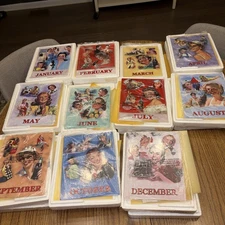 Coca-Cola 50s Perpetual Calendar 11 Months Missing November  Bradford Exchange