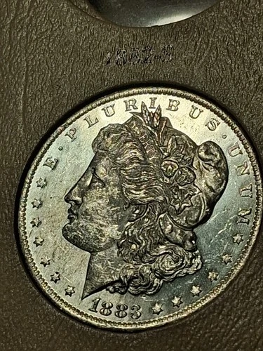 1883-0 MORGAN SILVER DOLLAR MS+++/BU. PROOFLIKE.