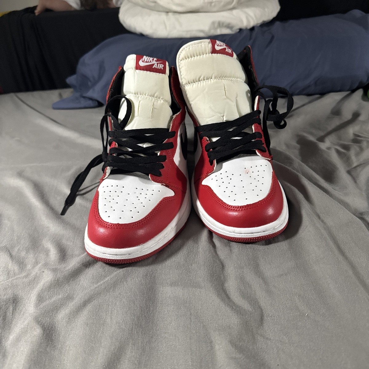 Jordan 1 High Chicago Size 10 REPLICAS With damaged box | eBay