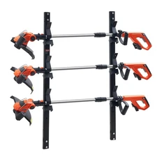 VEVOR Trimmer Rack, 3 Place Weeder Trimmer Rack, Trim Holder Trailer Rack with Z