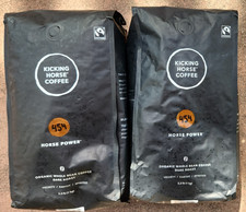 2 PACK Kicking Horse Coffee Dark Roast Whole Bean 2.2 lb 454 Horse Power SEALED 6.82 per pound