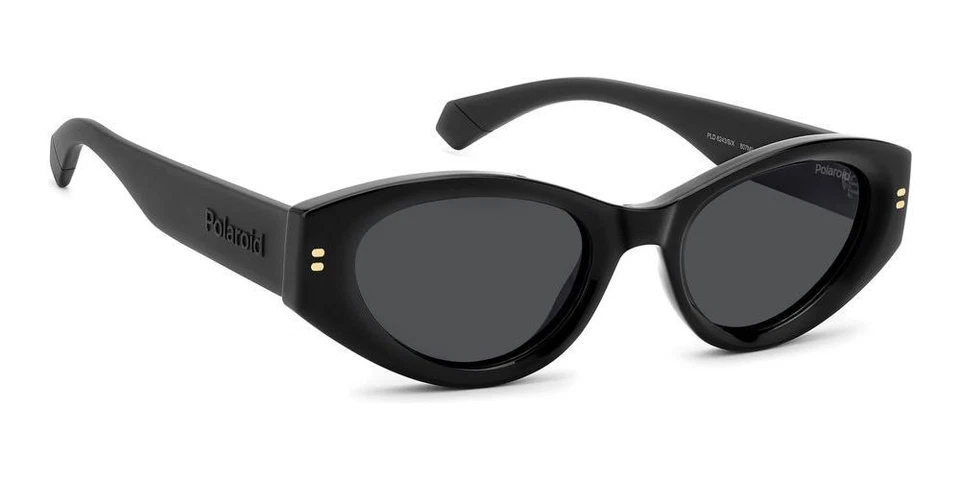 Occhiali da Sole Polaroid PLD 6243/S/X BLACK/GREY Polar 51/20/140 donna - Immagine 3 di 4