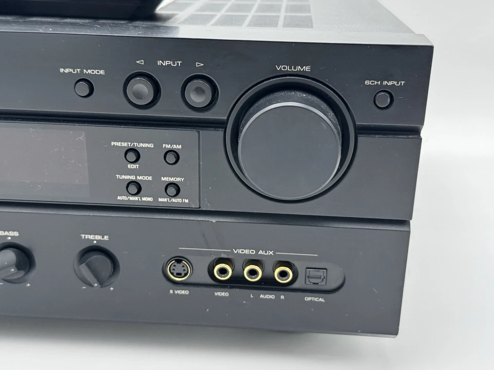 Yamaha HTR-5560 6.1 Ch AV Home Theater Surround Receiver Stereo W/ Remote Bundle - Image 4 of 4