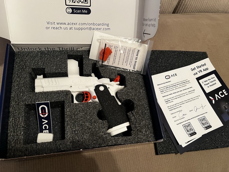 Quest 3 128gb With Ace VR Staccato P Bundle