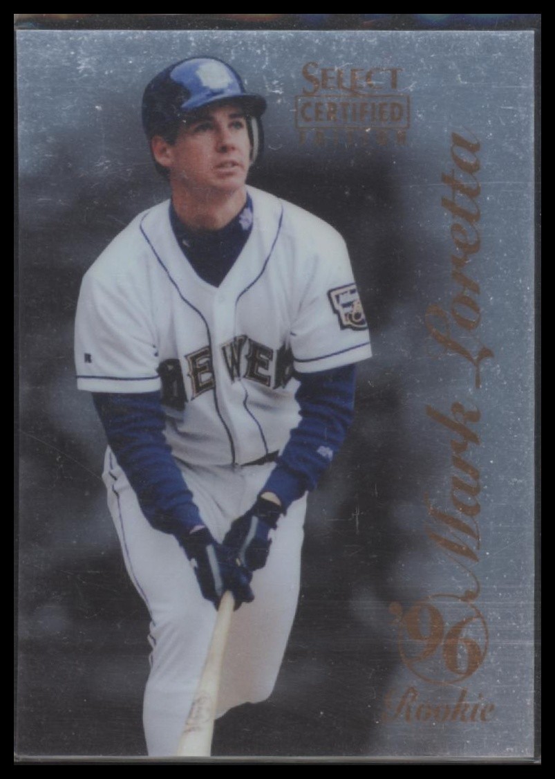 1996 Select Certified Mark Loretta #121 Milwaukee Brewers