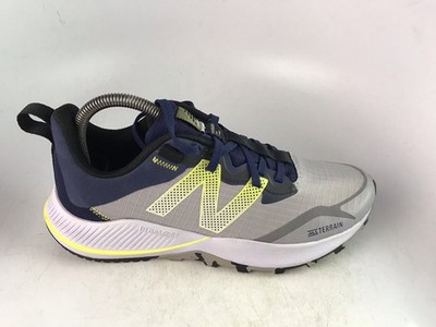 New Balance Women's Dynasoft Nitrel V4 Trail Running Shoe Grey/ NAVY Sz 8.5 B