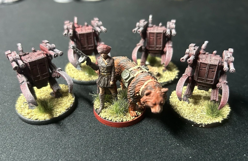 Fully Painted Scythe Board Game And Expansions All Minis Painted Custom READ👇👇 - Image 3 of 4