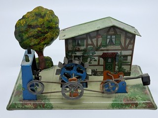 #26 Dampfmaschine Antriebsmodell Wilhelm Krauss WK große Wassermühle