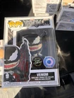 Funko Pop Marvel Venom 749 GITD Chase Edition Bobblehead, Pop in a Box Exclusive