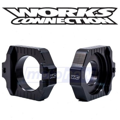 Works Connection Elite Axle Blocks for 2010 KTM 400 XC-W - Drive Axle Blocks yo