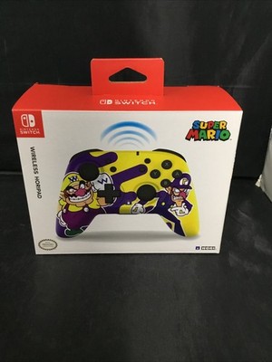 Genuine Hori Wireless HORIPAD for Nintendo Switch (SUPER MARIO WARIO & WALUIGI)
