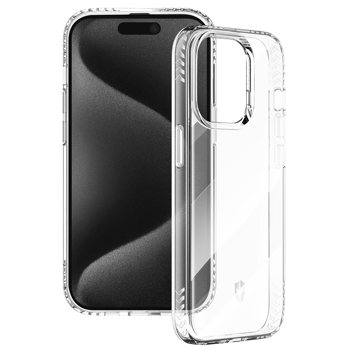 Coque renforcée iPhone 15 Pro Max Force Case Pulse antichoc avec angles ultra-absorbants