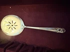 International Sterling Spring Glory Tomato Server Pierced Spoon Vintage Silver