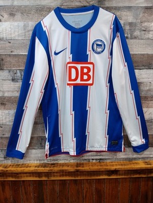 Nike Men's Hertha BSC Berlin Home Football Long-Sleeve Shirt, Size M