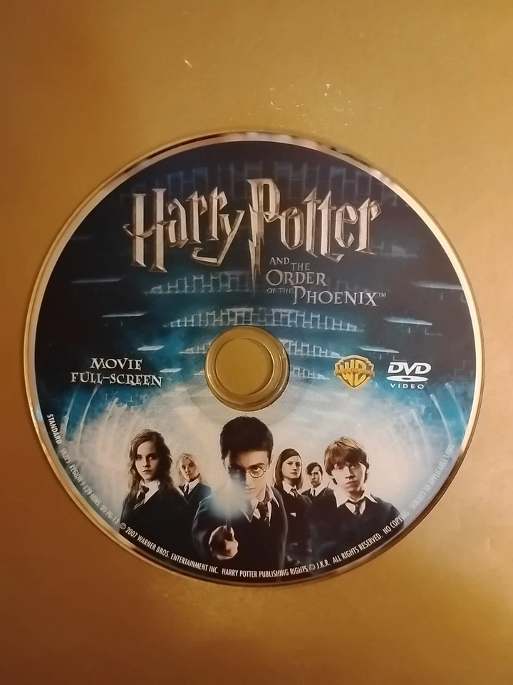 Warner Bros Harry Potter And The Order Of The Phoenix DVD Full Screen Disc Only - Image 2 of 2