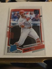 2023 Panini Chronicles - Clearly Donruss Rated Rookie Zach Neto #6 (RC)