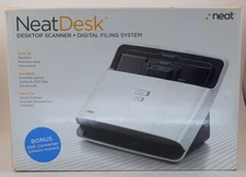 Neat Desk Desktop Scanner Digital Filing System ND-1000 W/ Cords Tested/Working