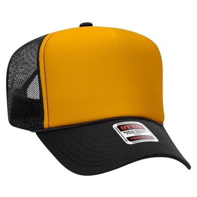 OTTO CAP  39-165 Foam Trucker Hat 5 Panel High Crown Trucker Cap