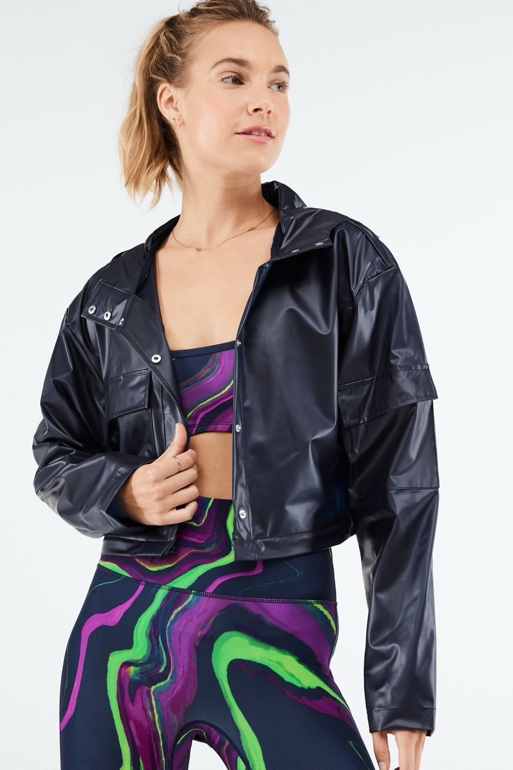 FABLETICS: Kenna Convertible Jacket | Deep Navy |… - image 6