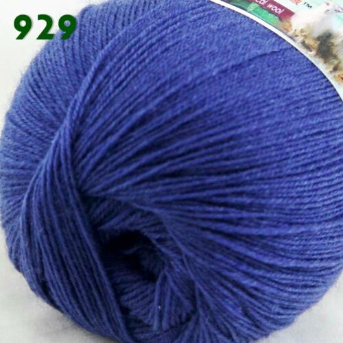 Sale 6 Ballsx50gr LACE Rugs Acrylic Wool Cashmere Hand Crochet Knitting Yarn 929 - Picture 9 of 10