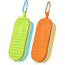 2 Pcs Swim Goggle Case for Swimming Goggles Silicone Protective Cases with