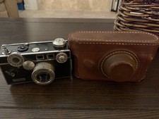 Vintage Argus Camera With Leather Case 1950  s