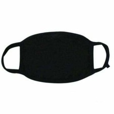 Handmade Soft Cotton Plain Black Breathable R...