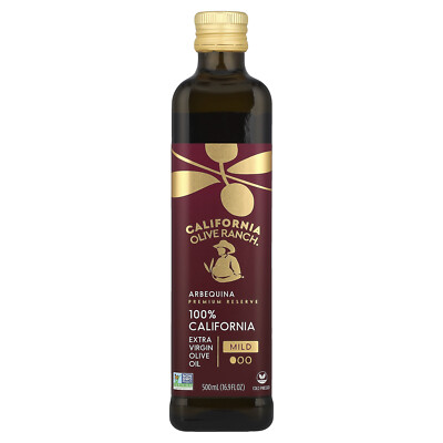 100% California, Extra Virgin Olive Oil, Arbequina, 16.9 fl oz (500 ml)