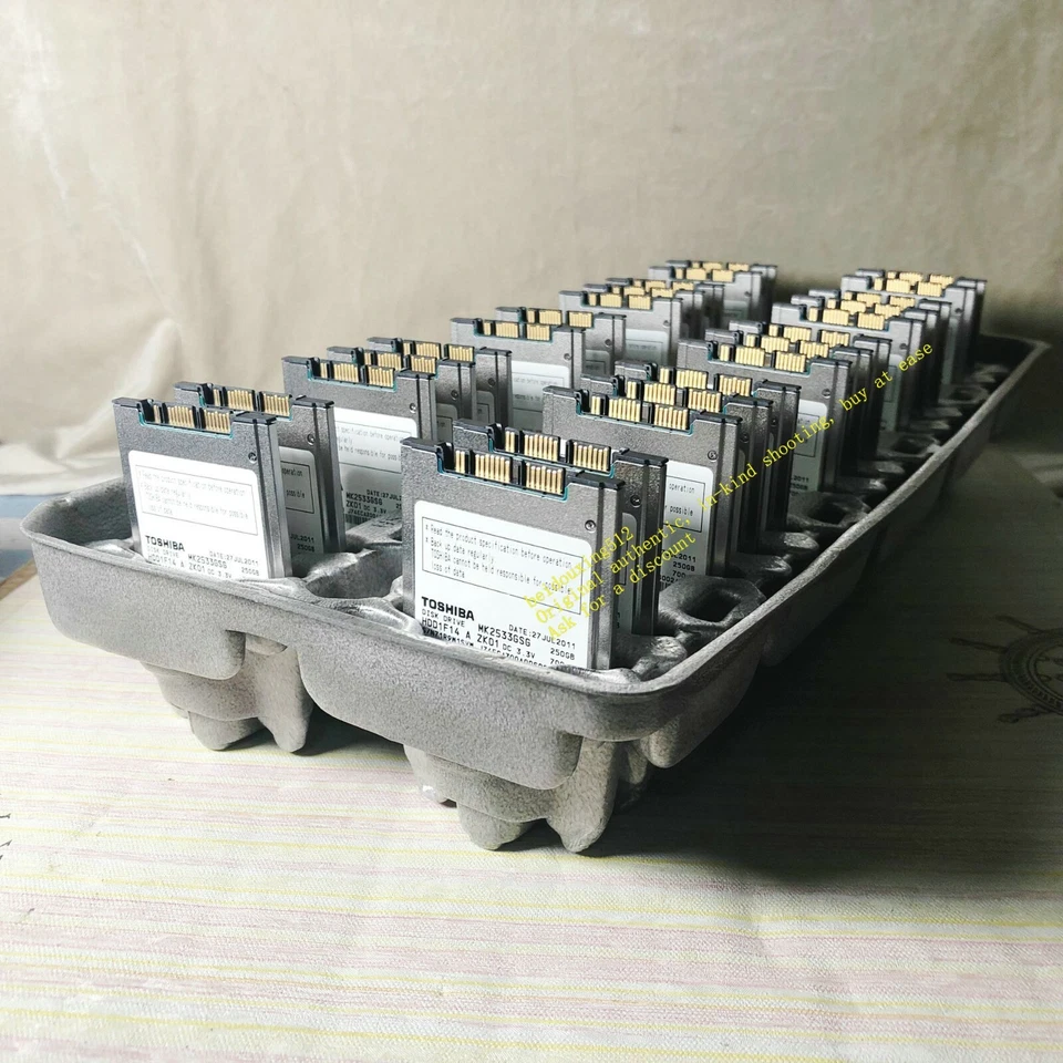 Toshiba MK2529GSG HDD1F07 250GB 5400RPM 4.57cm 1.8" 8MB VR SAS SATA HDD - Image 3 of 3