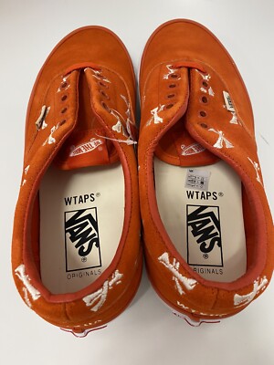 Vans Vault X WTAPS OG Era LX Bones/Orange/White VN0A4BVA20Q Size