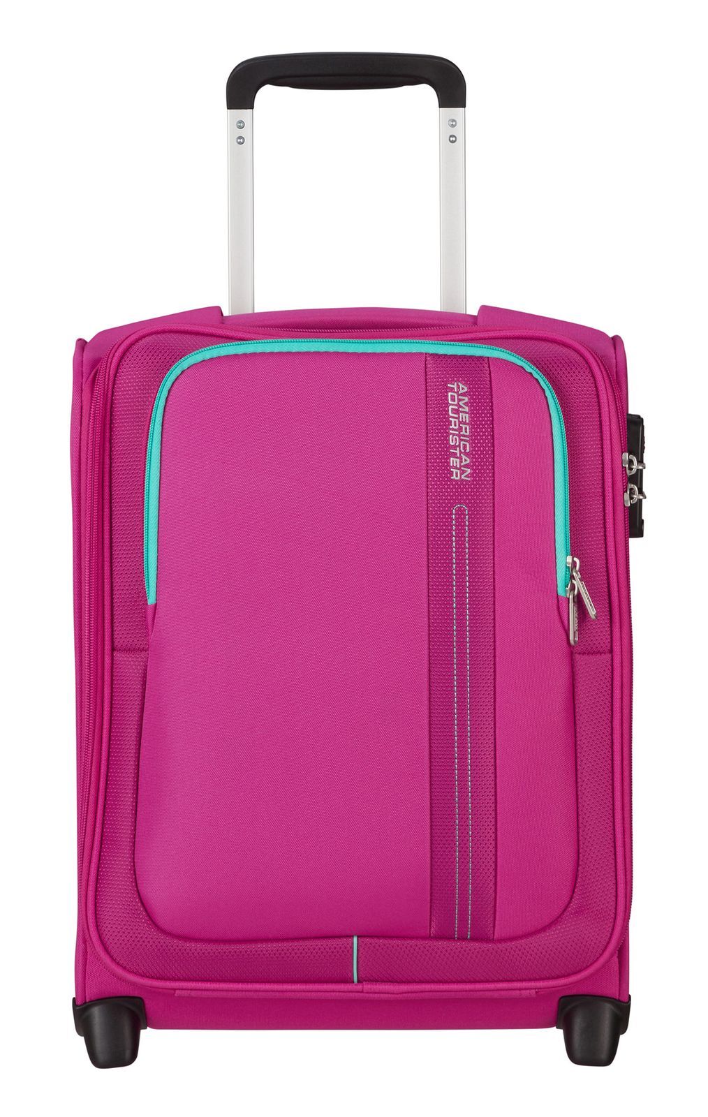 American Tourister Upright Underseater TSA Trolley Deep Fuchsia