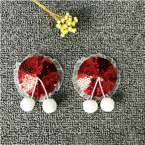 Sequin Star Tassel Breast Nipple Covers Pasties Party Christmas Self Adhesive - Picture 109 of 112