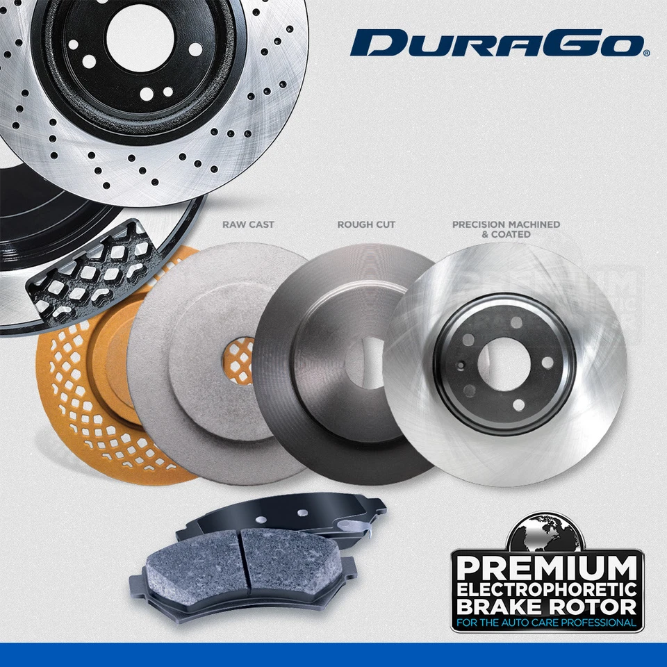 Tambor de freno trasero 2 piezas para Dodge Dakota 2005 2006 2007 2008 2009 2010 Foto 4 de 4