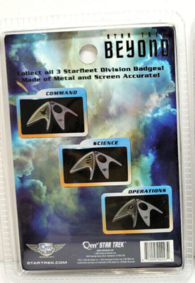 Figurine de collection QMx Star Trek Beyond Magnetic Insignia Badge