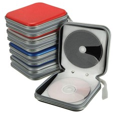 CD Case Organizer Disc Wallet Storage 40pcs-Capacity DVD Bag Holder Album Box