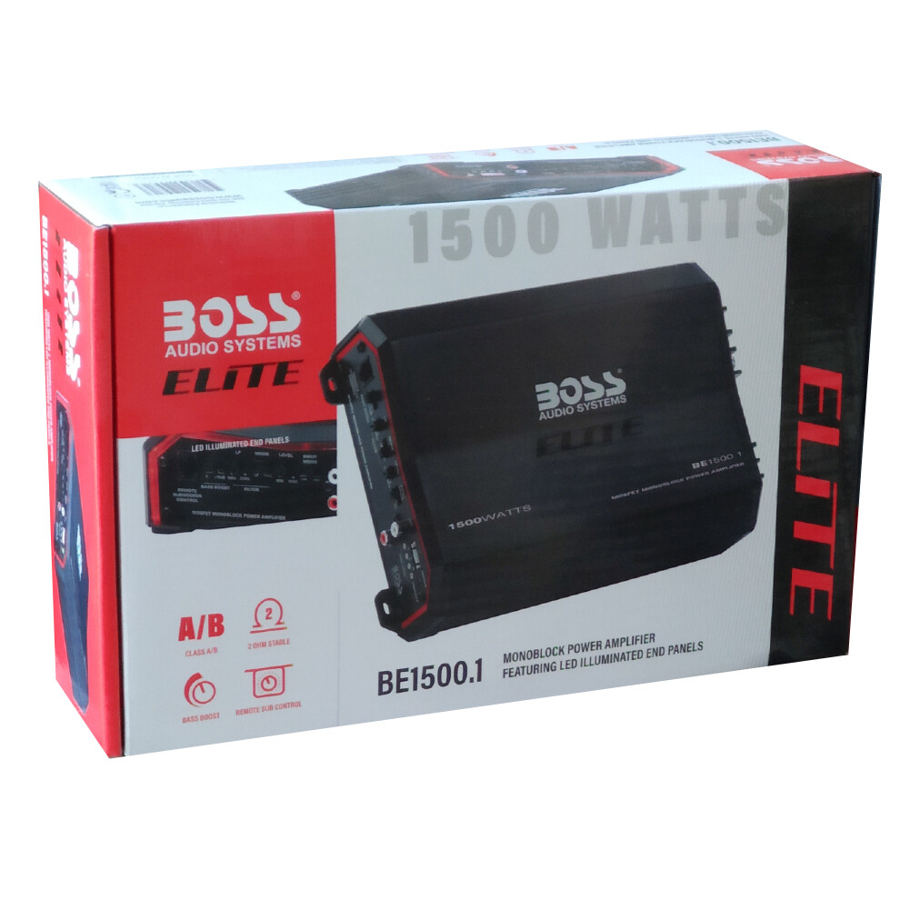 Amplificatore Monoblocco Boss Audio Elite 1500W - Classe A/B, MOSFET, Con Garanzia 5 Anni - Foto 6