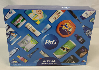P & G 432 Piece Jigsaw Puzzle Proctor And Gamble 18 X 24 New