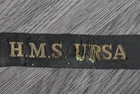 Royal Navy Cap Tally Ribbon - H.M.S. Ursa - WW2 Destroyer