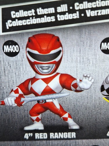 Mighty Morphin Power Rangers RED RANGER Action Figure Die Cast Metal Jada Toys. - Picture 7 of 9