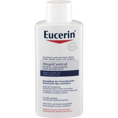 EUCERIN AtopiControl Dusch- und Badeöl 400 ml PZN 08454775