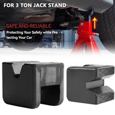 2pc.Rubber Axle Jack Pad Jacking Stand Pads Adapter Frame Rail Protector Lifting