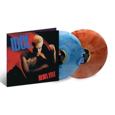 Billy Idol Rebel Yell Ltd 40th 2x Blue & Red Marbled Vinyl Sealed MINT NM+