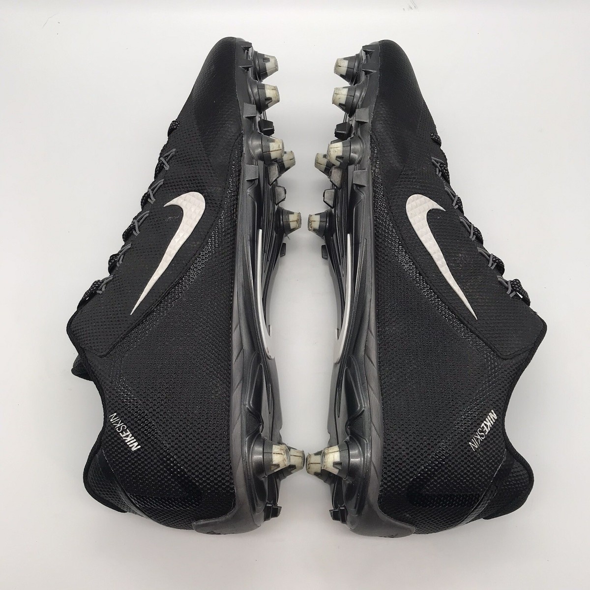 Nike Alpha Pro 719928-010 Men\'s 15 Black White Lace Up Low Football Cleats Shoes Nike Alpha Pro 2 TD 719928-010 Men main image 2